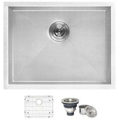 Laundry and Utility Sinks Ruvati Forma Stainless Steel Stainless Steel Undermount RVU6100 610370722060 Laundry Sink 