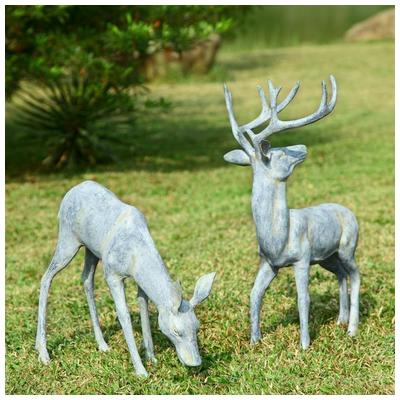 SPI Home Garden Statues and Decor, Deer, ALUMINUM, , Complete Vanity Sets, ALUMINUM, 725739336861, 33686,0-30