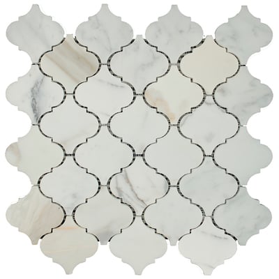 Soci Mosaic Tile and Decorative Tiles, Mosaic,No Pattern, Complete Vanity Sets, Mosaic Tile, Waterjet, SSC-1306