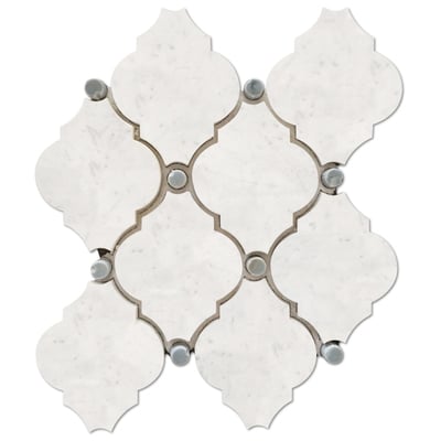 Soci Mosaic Tile and Decorative Tiles, Mosaic,No Pattern, Complete Vanity Sets, Mosaic Tile, Waterjet, SSC-1307