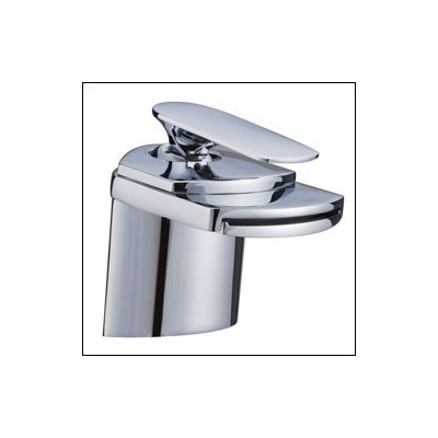 Bathroom Faucets Sumerain S1041CW basin faucet Centerset Single Handle Waterfall Bathroom Single Handle Single Complete Vanity Sets 