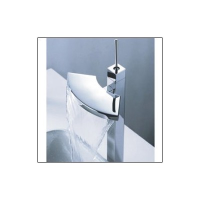 Bathroom Faucets Sumerain S1126CW basin faucet Single Handle Waterfall Bathroom Single Handle Single Complete Vanity Sets 
