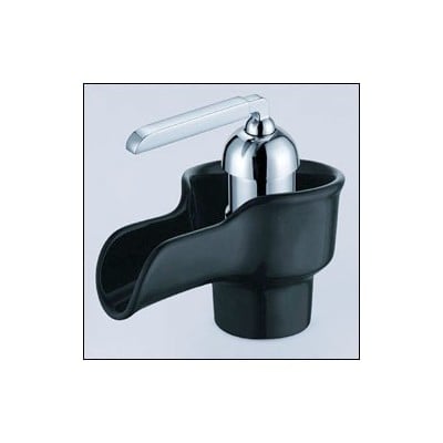 Bathroom Faucets Sumerain S1144VW basin faucet Blackebony Centerset Single Handle Waterfall Bathroom Single Handle Single Complete Vanity Sets 