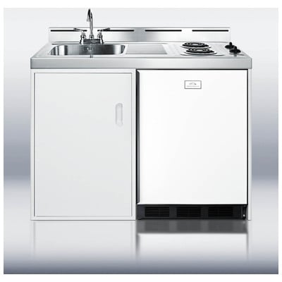 Compact Appliance Stations Summit C48 Compact Kitchen Appliance Stat C48EL 761101023854 Complete Vanity Sets 