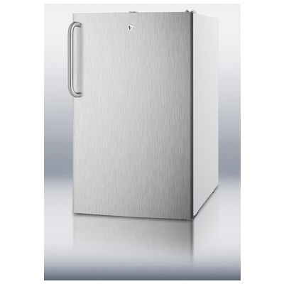 Summit Built-In and Compact Refrigerators, Complete Vanity Sets, build-in or freestanding refrigerator, REFRIGERATOR-FREEZER, 761101038902, CM411L7SSTBADA