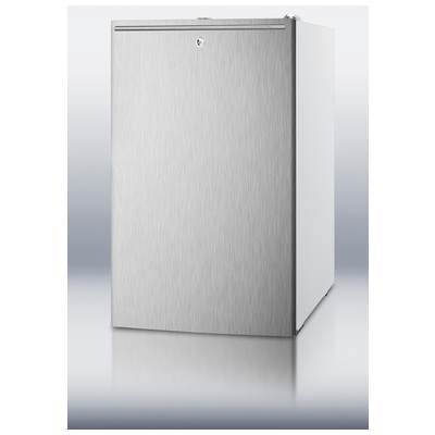 Built-In and Compact Refrigera Summit CM411LBI built-in or freestanding refri CM411LBI7SSHHADA 761101034782 REFRIGERATOR-FREEZER Complete Vanity Sets 