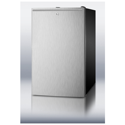 Summit Built-In and Compact Refrigerators, Complete Vanity Sets, undercounter refrigerator, REFRIGERATOR, 761101035666, FF521BLBI7SSHH