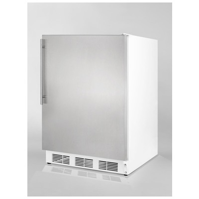 Built-In and Compact Refrigera Summit FF67 undercounter refrigerator FF67SSHVADA 761101030173 REFRIGERATOR Complete Vanity Sets 