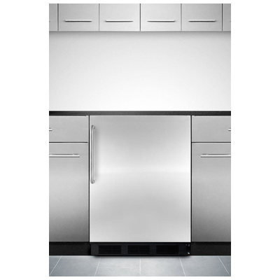 Built-In and Compact Refrigera Summit FF7 built-in or freestanding refri FF7BBISSTBADA 761101036076 REFRIGERATOR Complete Vanity Sets 