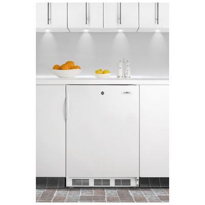 Built-In and Compact Refrigera Summit FF7L built-in or freestanding refri FF7LBIADA 761101023731 REFRIGERATOR Complete Vanity Sets 