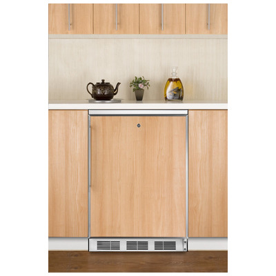 Built-In and Compact Refrigera Summit FF7L built-in or freestanding refri FF7LBIFR 761101013800 REFRIGERATOR Complete Vanity Sets 