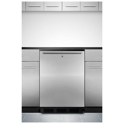 Built-In and Compact Refrigera Summit FF7LBLBI built-in or freestanding refri FF7LBLBISSHH 761101010205 REFRIGERATOR Complete Vanity Sets 