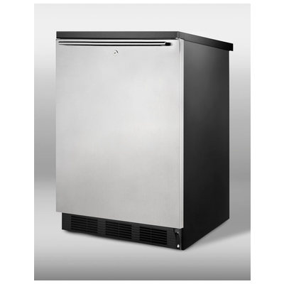 Built-In and Compact Refrigera Summit FF7LBL undercounter refrigerator FF7LBLSSHH 761101010212 REFRIGERATOR Complete Vanity Sets 
