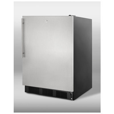 Summit Built-In and Compact Refrigerators, Complete Vanity Sets, undercounter refrigerator, REFRIGERATOR, 761101052755, FF7LBLSSHVADA