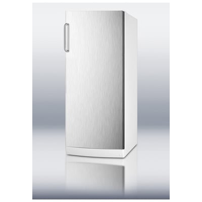Summit Pharmacy Refrigerators and Freezers, Whitesnow, With Lock, Complete Vanity Sets, Stand-alone Refrigerator, REFRIGERATOR, 761101025292, FFAR10SSTBLOCKER