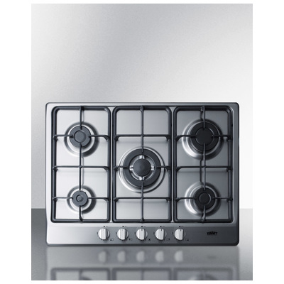 Cooktops Summit GC GC527SS Gas 
