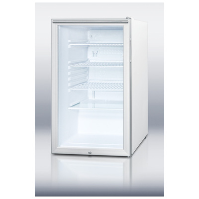 Summit Built-In and Compact Refrigerators, Complete Vanity Sets, 761101037240, SCR450LHHADA