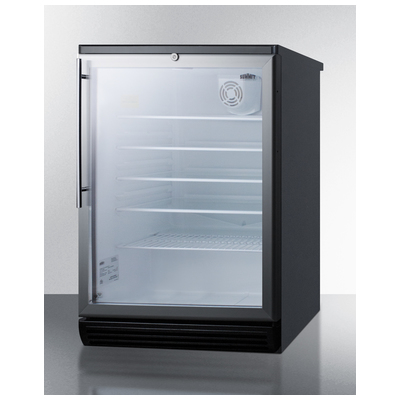 Summit Built-In and Compact Refrigerators, SCR600BGLBIHV