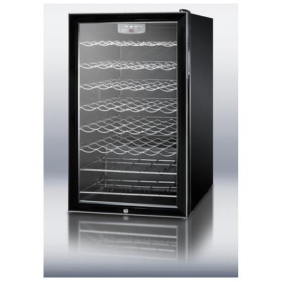 Summit Built-In and Compact Refrigerators, Complete Vanity Sets, Wine Cellar Cooler, REFRIGERATOR, 761101034126, SWC525LBIADA