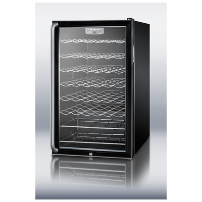 Summit Built-In and Compact Refrigerators, Complete Vanity Sets, Wine Cellar Cooler, REFRIGERATOR, 761101038124, SWC525LBISHADA