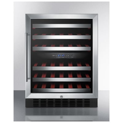 Wine and Beverage Coolers Summit SWC530BLBIST Built-In Undercounter 
