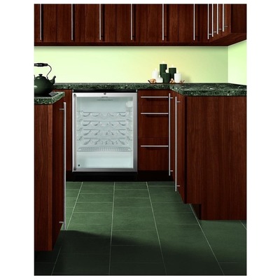 Built-In and Compact Refrigera Summit Wine Cellar Cooler SWC6GBLBISH 761101010533 REFRIGERATOR Complete Vanity Sets 