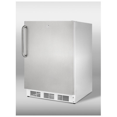 Summit Pharmacy Refrigerators and Freezers, ADA Height,Built-In,Freestanding, With Lock, Complete Vanity Sets, 761101043296, VT65ML7CSSADA