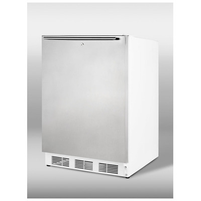 Pharmacy Refrigerators and Fre Summit VT65ML7SSHHADA 761101043357 Whitesnow ADA Height Freestanding With Lock Complete Vanity Sets 