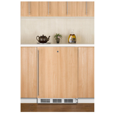 Pharmacy Refrigerators and Fre Summit VT65MLBIIFADA 761101043449 Whitesnow ADA Height Built-In Freestandi With Lock Complete Vanity Sets 
