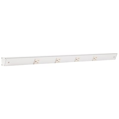 Cabinet and Task Lighting Task Lighting Slim APS Aluminum White Indoor APT30-4W-P-WT 840002525404 Angle Power Strip Fixtures Power Strips Whitesnow Closet and Cabinet Light Cabin White Complete Vanity Sets 