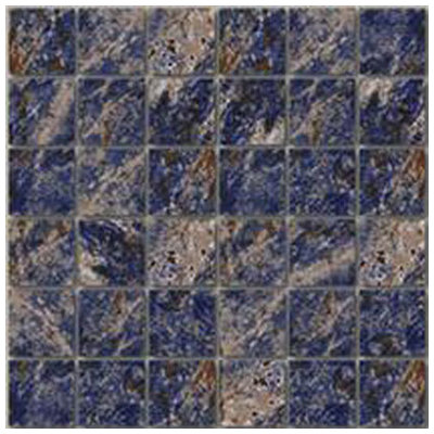Mosaic Tile and Decorative Til Tesoro IRIDE GAMGAIRBLMOPT Bluenavytealturquioseindigoaqu Mosaic Complete Vanity Sets 