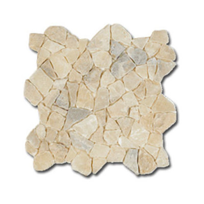 Mosaic Tile and Decorative Til Tesoro OCEAN STONES TUMBLED KEEKEOS204 Mosaic Complete Vanity Sets 