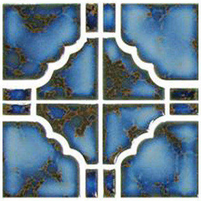 Mosaic Tile and Decorative Til Tesoro SUNBURST POWPLSTB807PT Bluenavytealturquioseindigoaqu Mosaic Complete Vanity Sets 