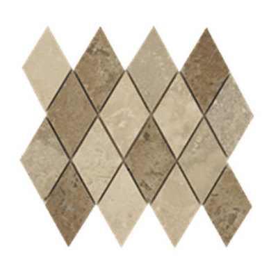 Mosaic Tile and Decorative Til Tesoro TRAVERTINO MIX TBROWHFTMRO Mosaic Complete Vanity Sets 