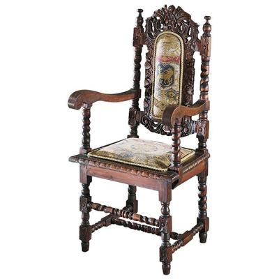 Chairs Toscano Medieval and Gothic Furniture AF1010 846092003624 Themes > Animal Décor > Mythol ArmChairs Arm Chair Complete Vanity Sets 