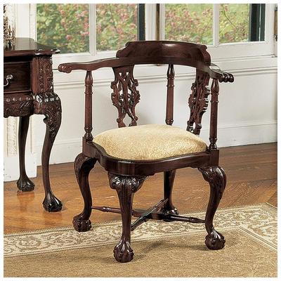 Chairs Toscano AF1029 846092028221 Furniture > Chairs > Side Chai Corner Chairs Corner Complete Vanity Sets 
