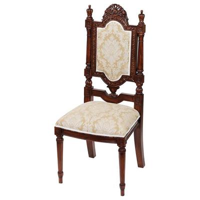 Chairs Toscano French Furniture AF1414 846092036059 Furniture > Chairs > Side Chai Cream beige ivory sand nude Side Chairs side chair Complete Vanity Sets 