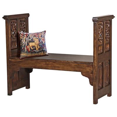 Ottomans and Benches Toscano Medieval and Gothic Furniture AF51299 846092099313 Furniture > Furniture Blowout Complete Vanity Sets 