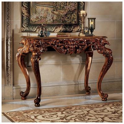 Accent Tables Toscano AF7359 846092036417 Furniture > Furniture Blowout Wooden Tables wood mahogany te Complete Vanity Sets 