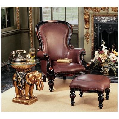 Toscano Chairs, Wing Chairs,wing, Complete Vanity Sets, Furniture > Chairs > Upholstered Oversized Chairs, 846092030132, AF791123