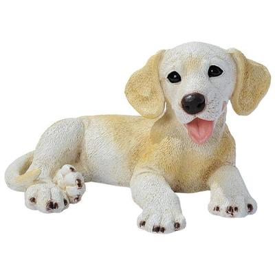 Decorative Figurines and Statu Toscano CF2449 846092024926 Sale > All Sale > Indoor Statu Yellow Statue Dog Complete Vanity Sets 