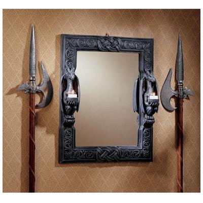 Wall Art Toscano CL2429 846092012381 Themes > Celtic > Celtic Home Gothic Theme Gothic goth drago Mirrors Mirror Complete Vanity Sets 