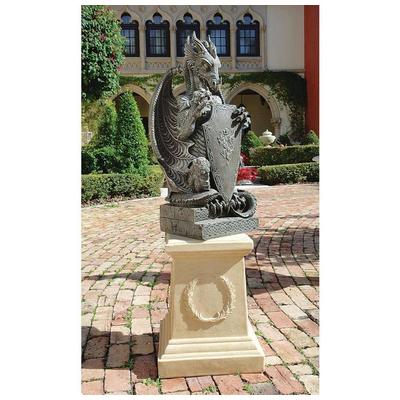 Garden Fountains Toscano Dragon Statues and Fountains CL3756 846092012404 Medieval & Gothic Decor > Goth Garden Gothic Complete Vanity Sets 