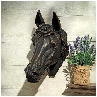 Decorative Figurines and Statu Toscano CL71 840798124133 Basil Street > Wall Art & Pain Figurines Horse 