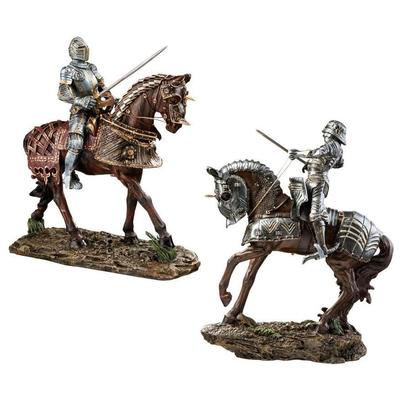 Toscano Decorative Figurines and Statues, red burgundy ruby Silver, Complete Vanity Sets, Holiday & Gifts > Gift for the Collector, 846092030262, CL93428,15-25inches