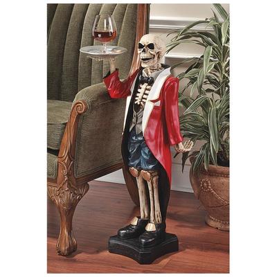 Themed Holiday Decor Toscano Medieval and Gothic Furniture CL984 846092003938 Themes > Skeletons & Skull Dec RedBurgundyruby Complete Vanity Sets 