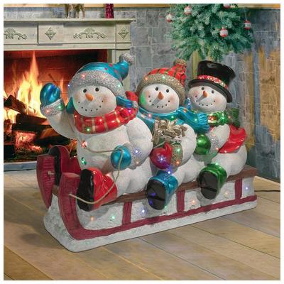 Toscano Decorative Figurines and Statues, Whitesnow, Statue, Holiday & Gifts > Christmas Décor & Ornaments > Christmas Décor, 840798116817, DB477040,25-40inches