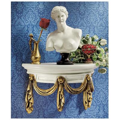 Wall Art Toscano EU1028 846092015375 Themes > Classic > Classic Wal Gold Antique Decorative Shelves Shelf Shelv Complete Vanity Sets 