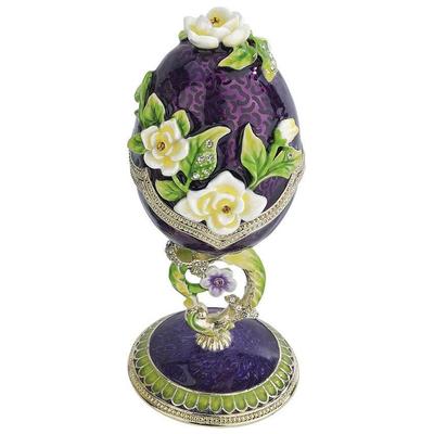 Vases-Urns-Trays-Finials Toscano FH24091 846092058150 Basil Street > Home Accents Ga Purple Plum Urns Vases 0-20 Complete Vanity Sets 
