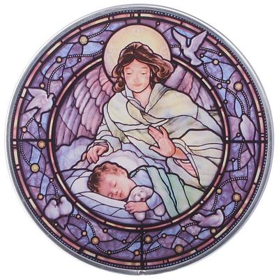 Wall Art Toscano GM1204 840798109123 Themes > Christian Home Decor People Picture of her girl wom Stained Glass Window art glass Complete Vanity Sets 